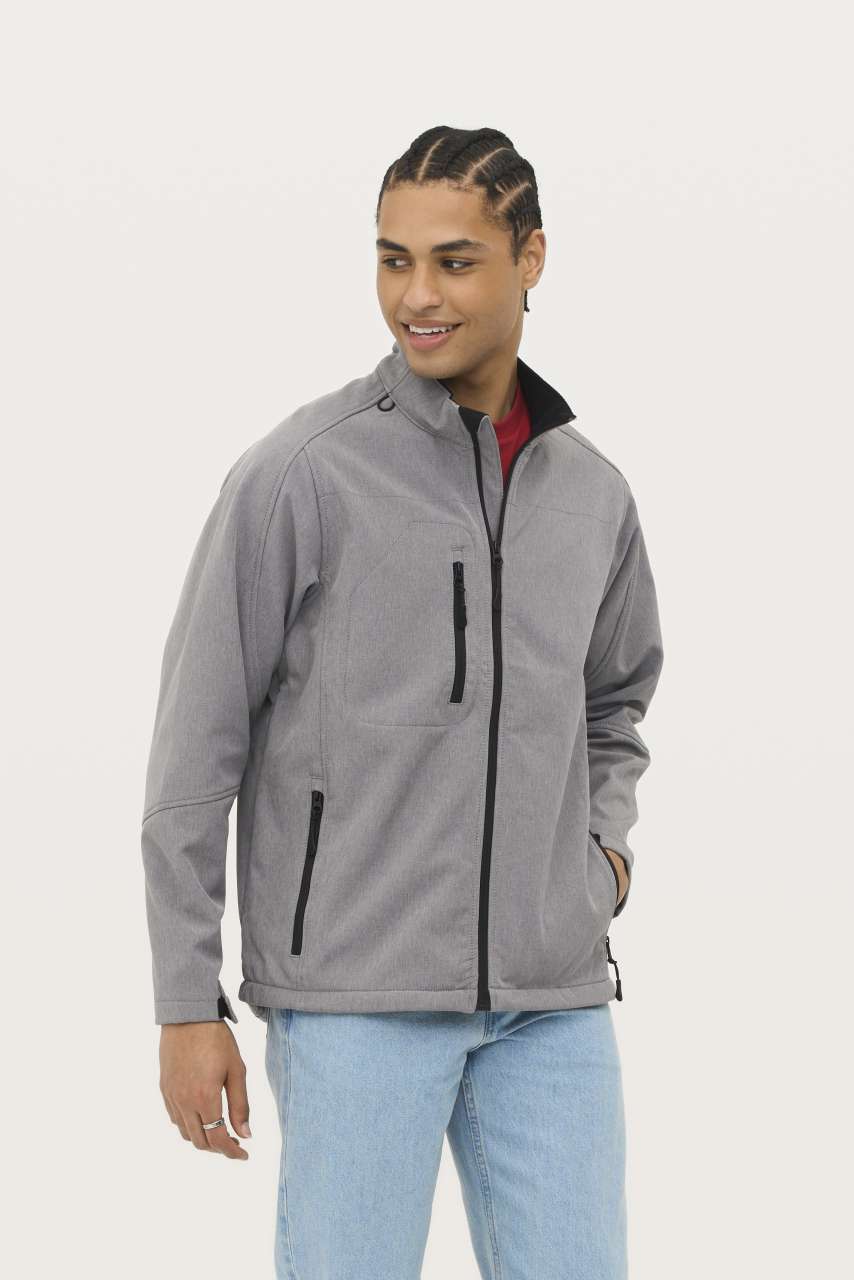 SOL'S RELAX - MEN'S SOFTSHELL ZIPPED JACKET - Slika 3