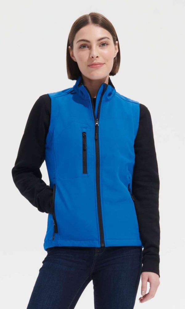 SOL'S RALLYE WOMEN - SLEEVELESS SOFTSHELL JACKET