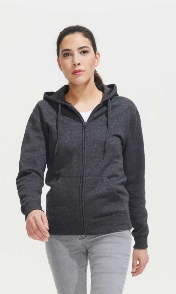SOL'S SEVEN WOMEN - JACKET WITH LINED HOOD