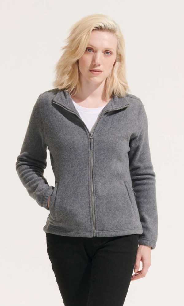 SOL'S NORTH WOMEN - ZIPPED FLEECE JACKET