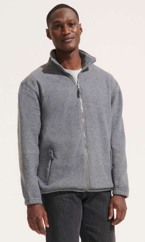 SOL'S NORTH MEN - ZIPPED FLEECE JACKET