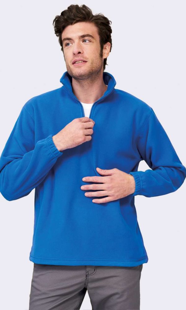 SOL'S NESS - FLEECE 1/4 ZIP SWEATSHIRT