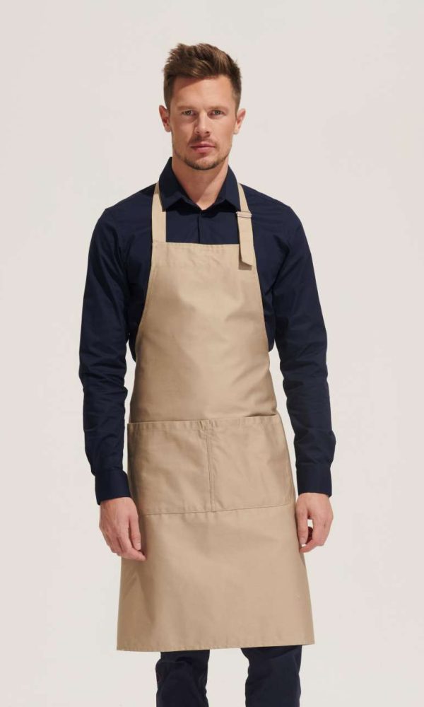 SOL'S GALA - LONG APRON WITH POCKETS