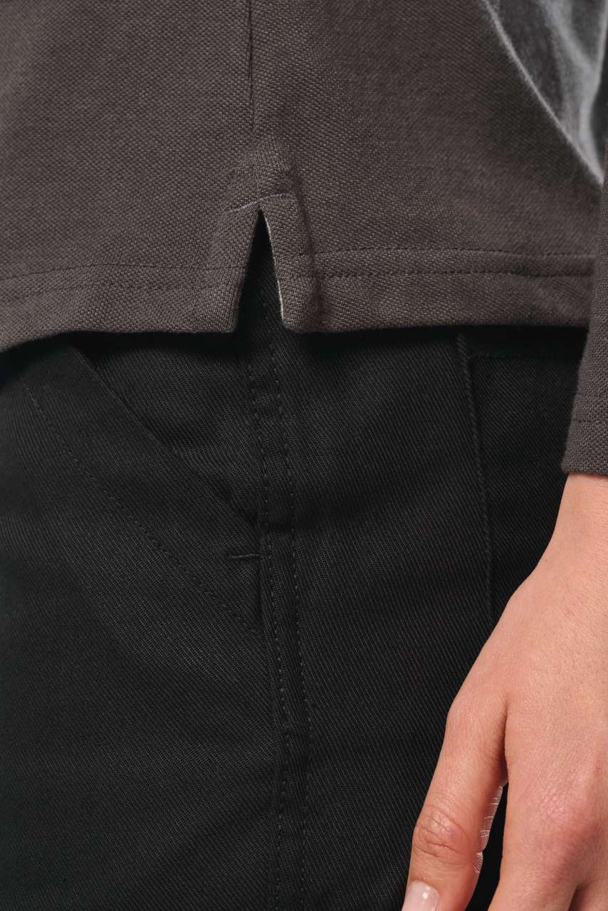 LADIES' LONG-SLEEVED POLO SHIRT - Slika 3