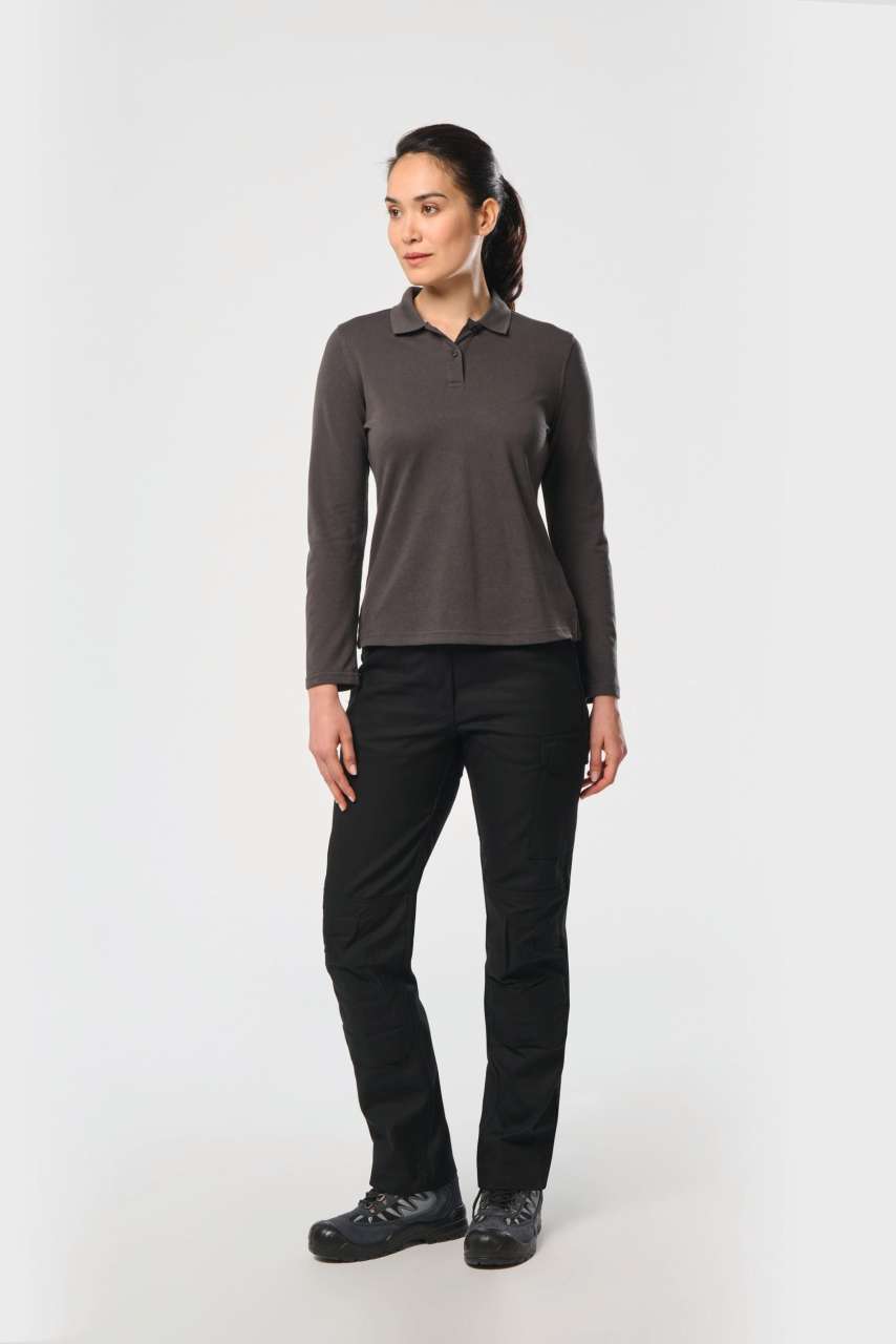 LADIES' LONG-SLEEVED POLO SHIRT - Slika 6
