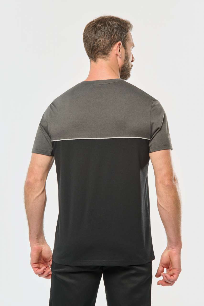 UNISEX ECO-FRIENDLY SHORT SLEEVE TWO-TONE T-SHIRT - Slika 2