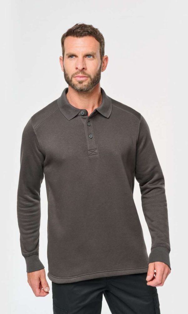 POLO NECK SWEATSHIRT