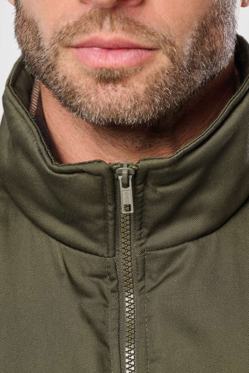 UNISEX PADDED MULTI-POCKET POLYCOTTON VEST - Slika 8