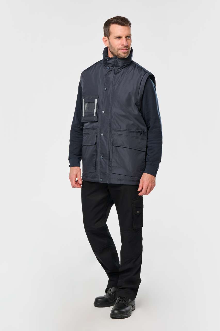 DETACHABLE-SLEEVED WORKWEAR PARKA - Slika 4