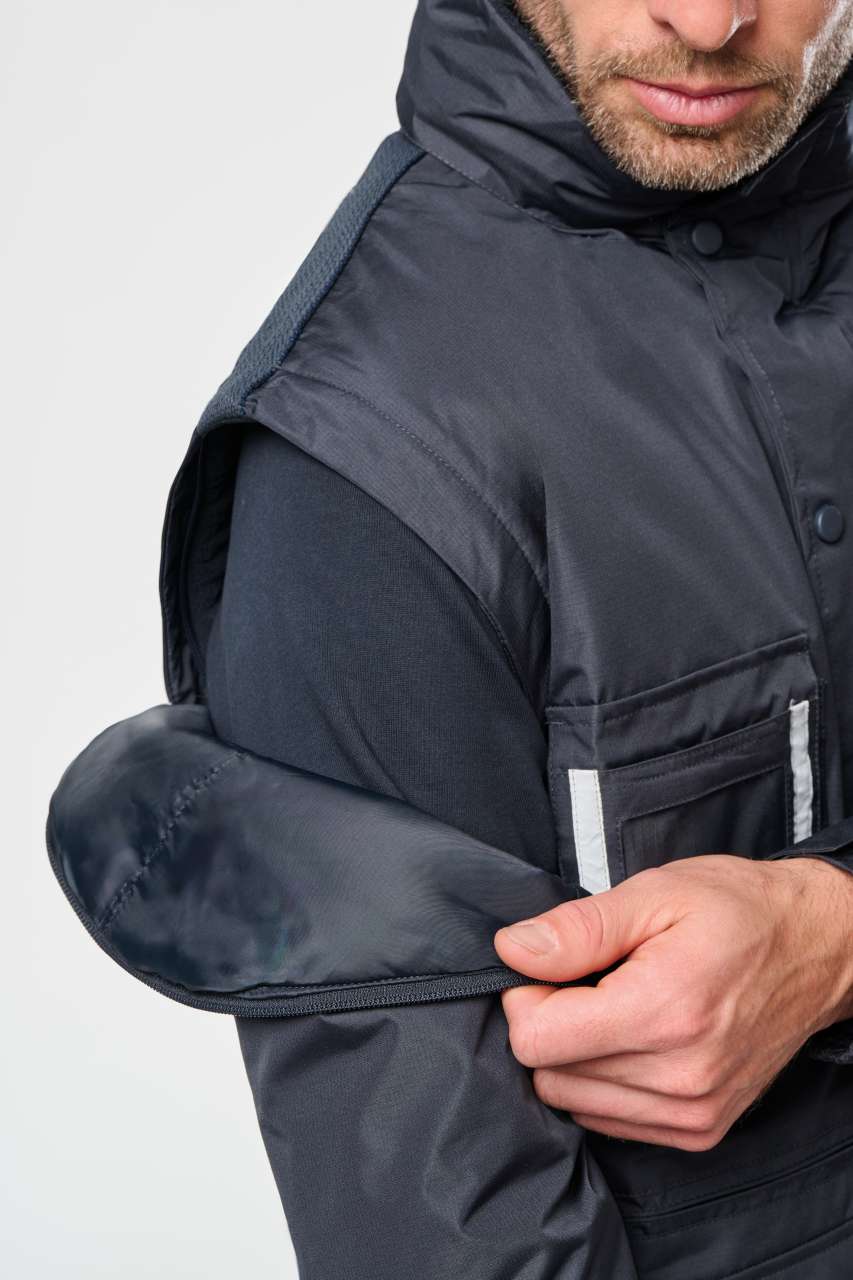 DETACHABLE-SLEEVED WORKWEAR PARKA - Slika 5