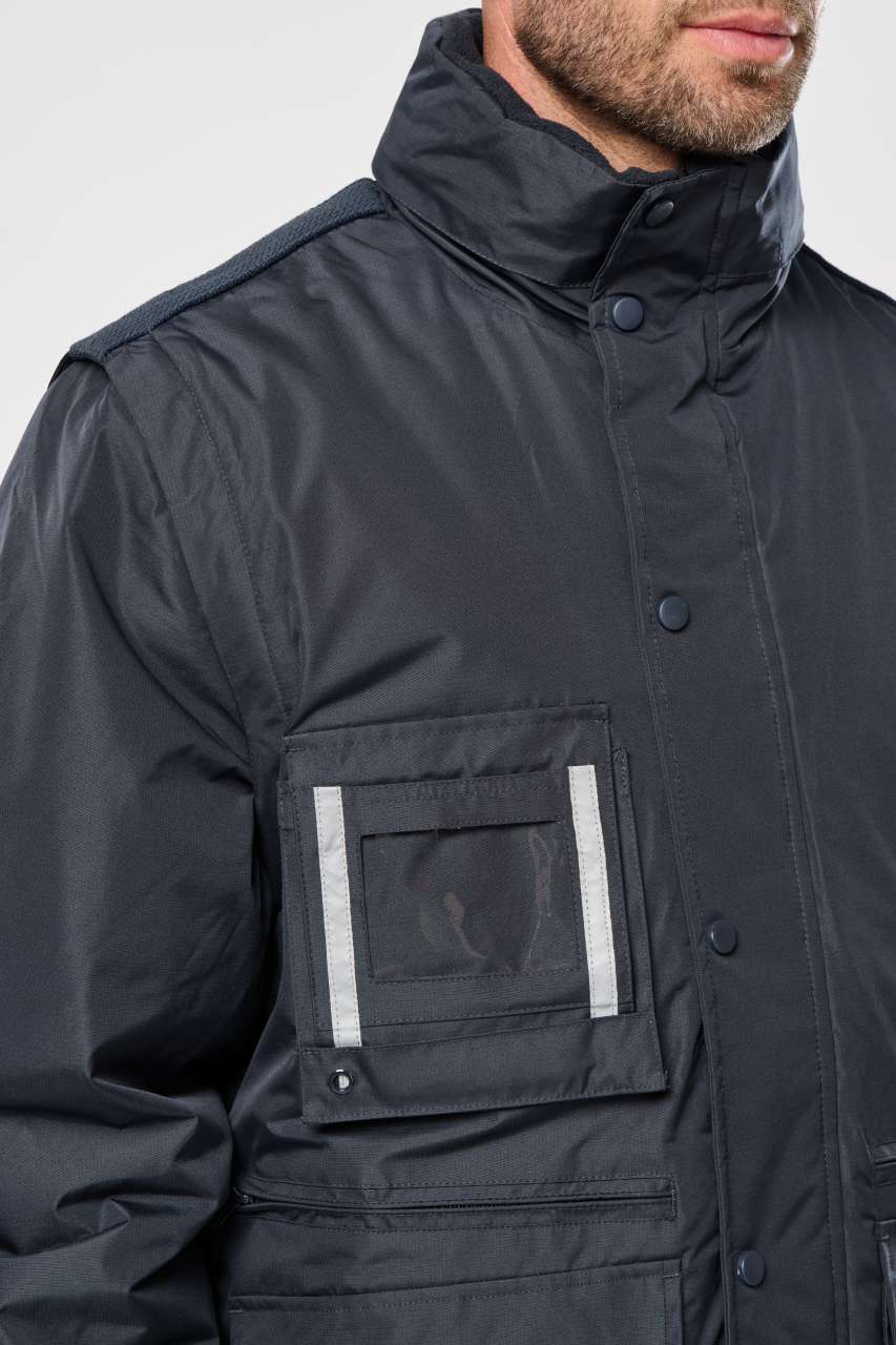 DETACHABLE-SLEEVED WORKWEAR PARKA - Slika 6