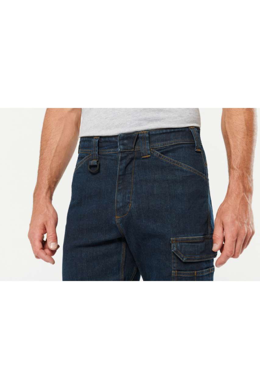 MEN'S MULTIPOCKET DENIM TROUSERS - Slika 4