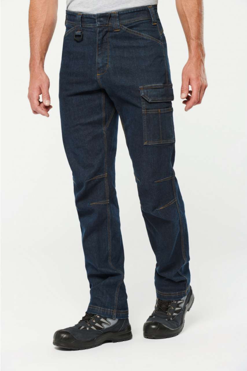 MEN'S MULTIPOCKET DENIM TROUSERS - Slika 6