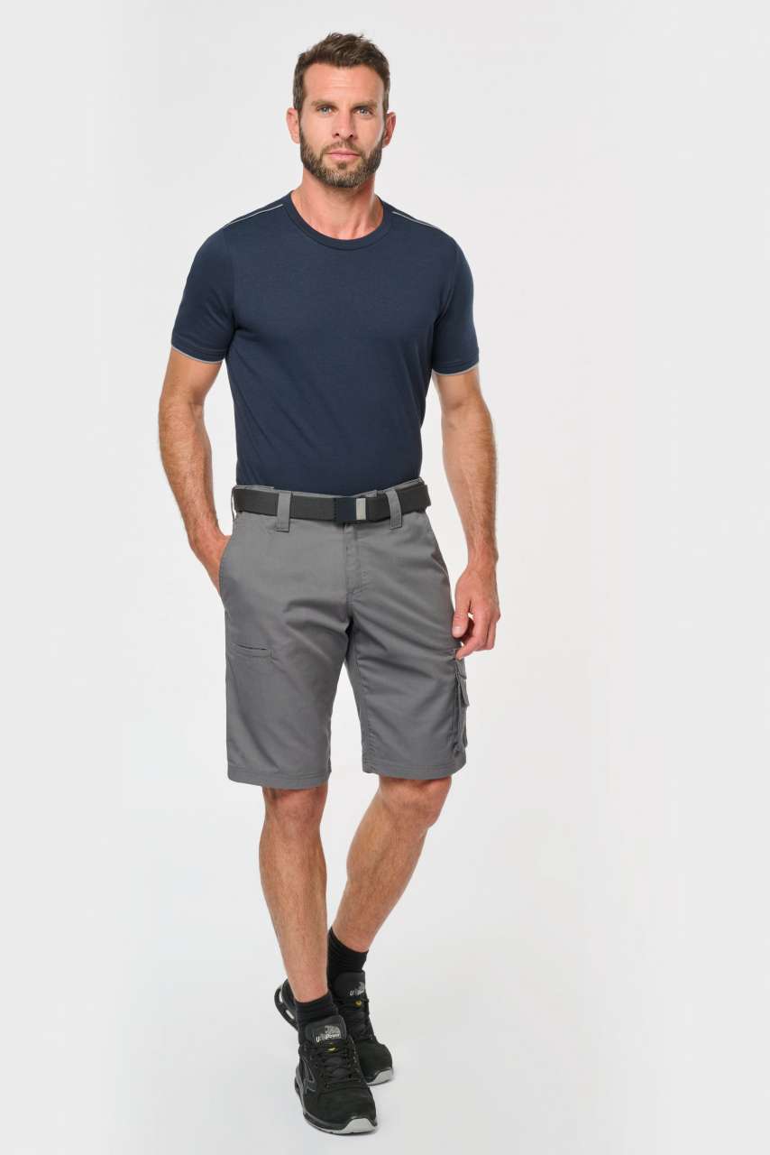 MULTIPOCKET WORKWEAR BERMUDA SHORTS - Slika 4