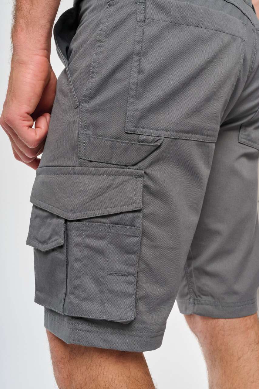 MULTIPOCKET WORKWEAR BERMUDA SHORTS - Slika 7