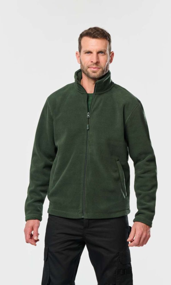 FULL ZIP MICROFLEECE JACKET