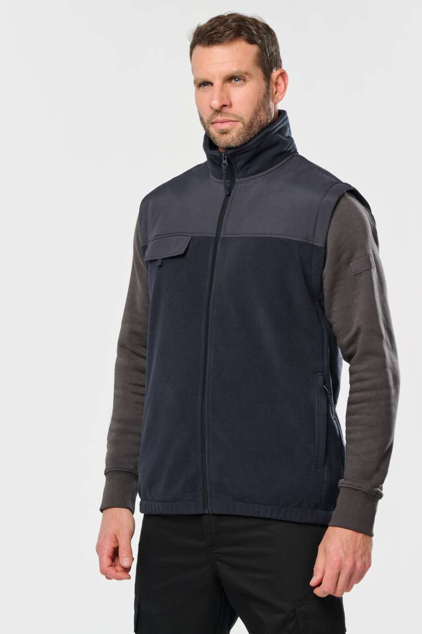FLEECE JACKET WITH REMOVABLE SLEEVES - Slika 2