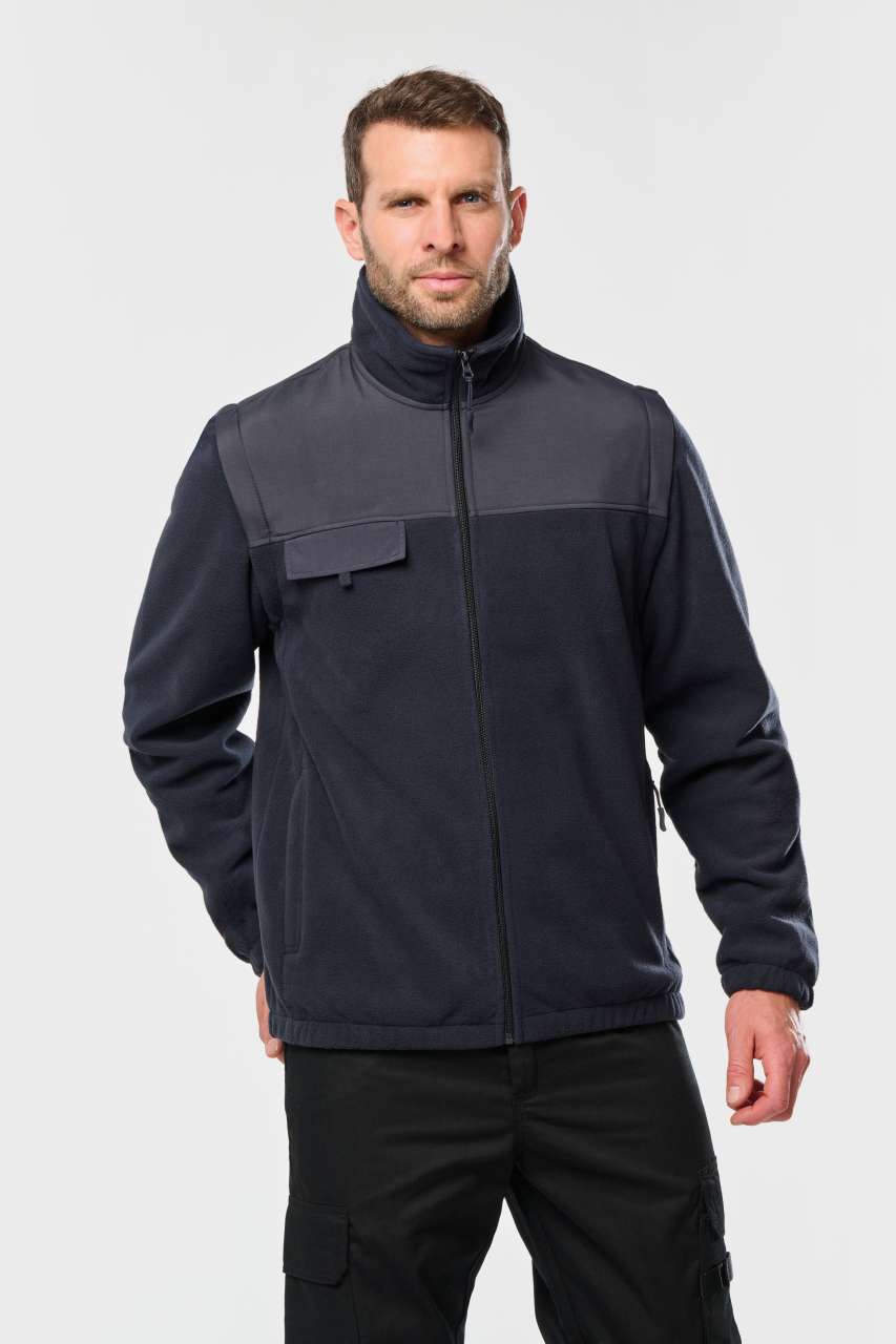 FLEECE JACKET WITH REMOVABLE SLEEVES - Slika 5