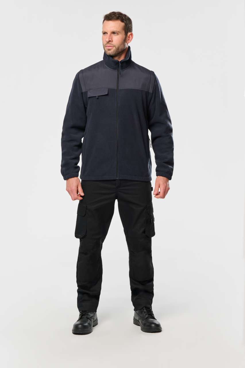 FLEECE JACKET WITH REMOVABLE SLEEVES - Slika 6