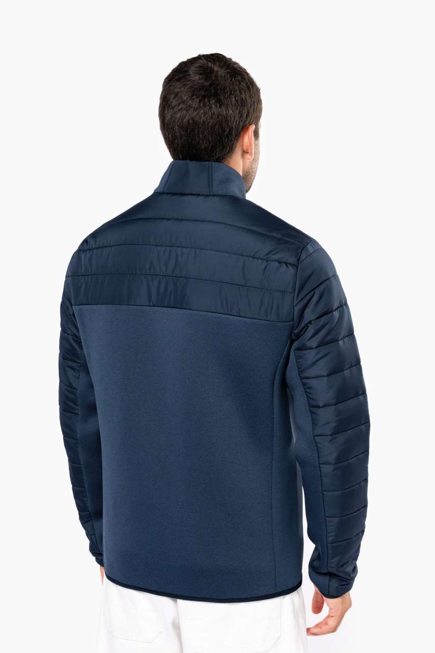 MEN'S BI-MATERIAL PADDED JACKET - Slika 2