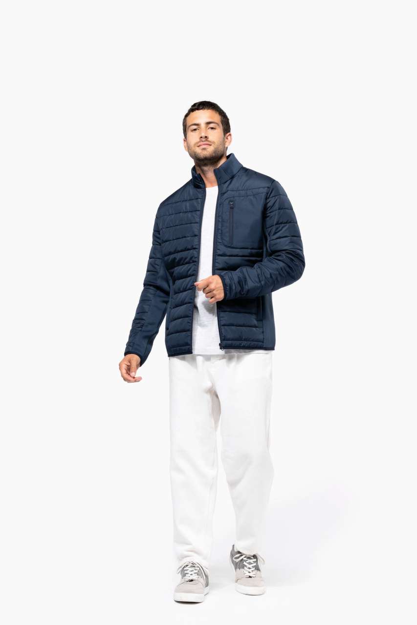 MEN'S BI-MATERIAL PADDED JACKET - Slika 3