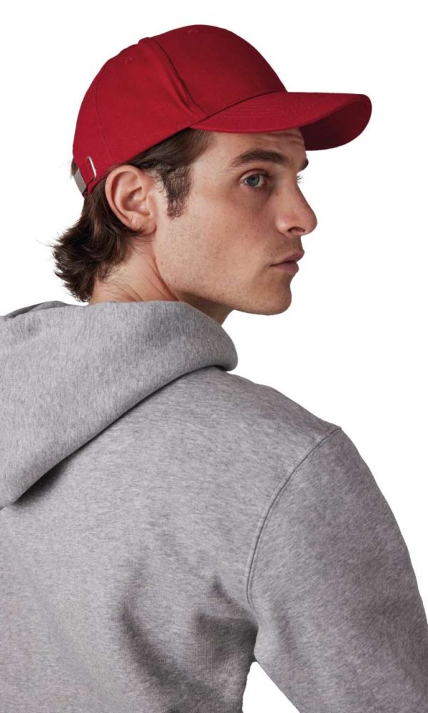 6 PANEL CAP IN ORGANIC COTTON