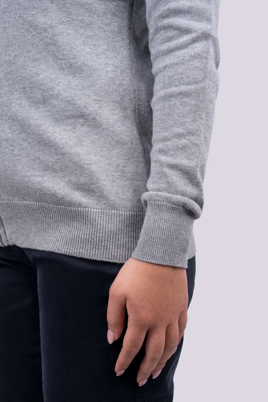 WOMEN’S FULL ZIP CARDIGAN FINE GAUGE COTTON - Slika 3