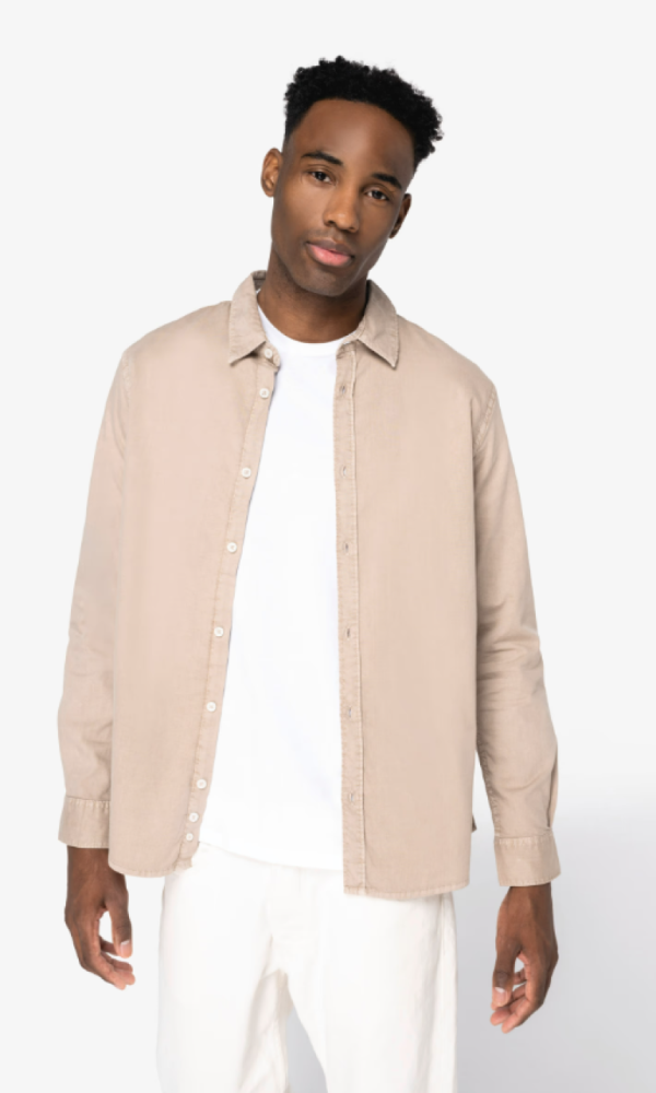 MEN'S WASHED SHIRT