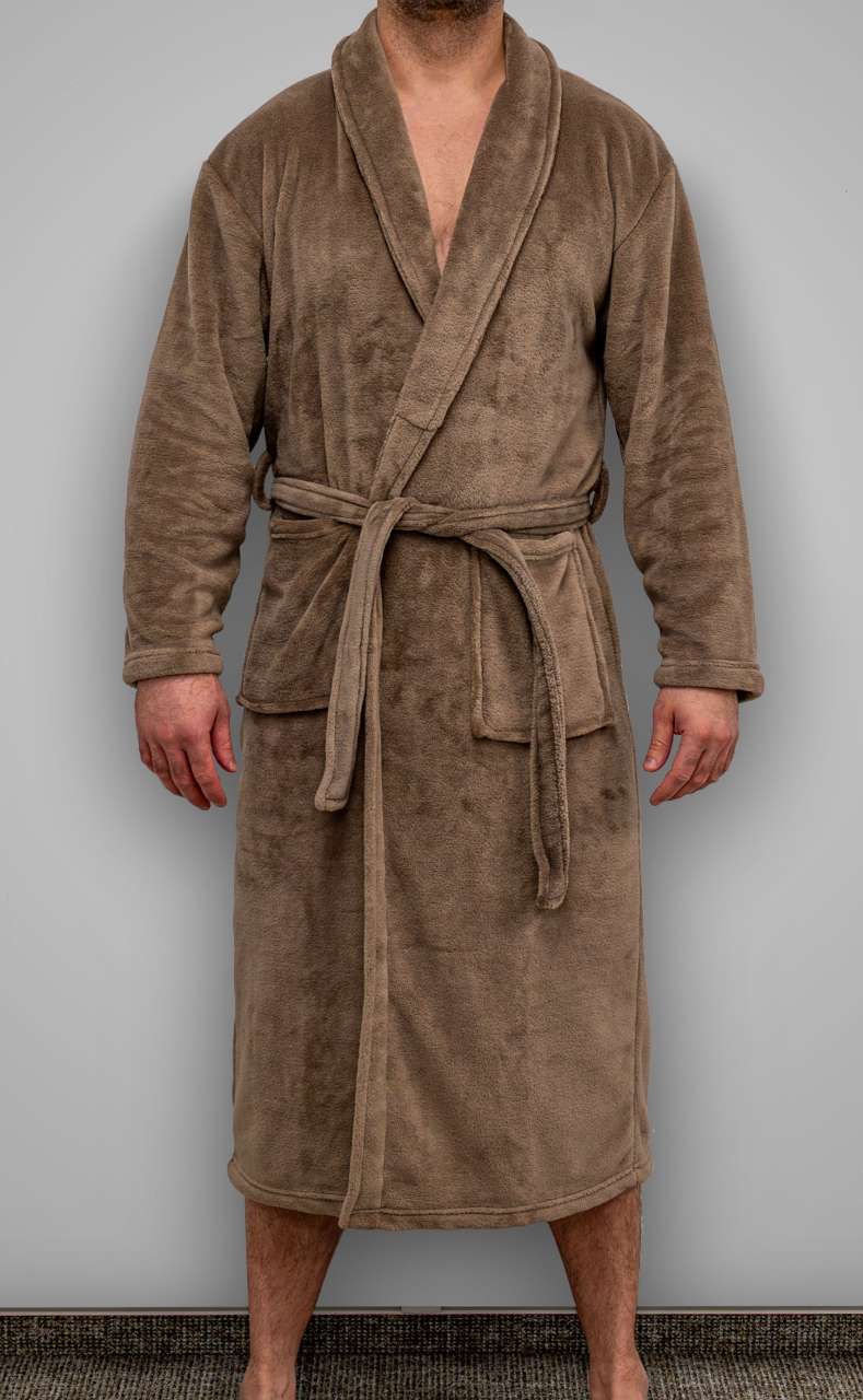 OLIMA CORAL FLEECE BATHROBE - Slika 2