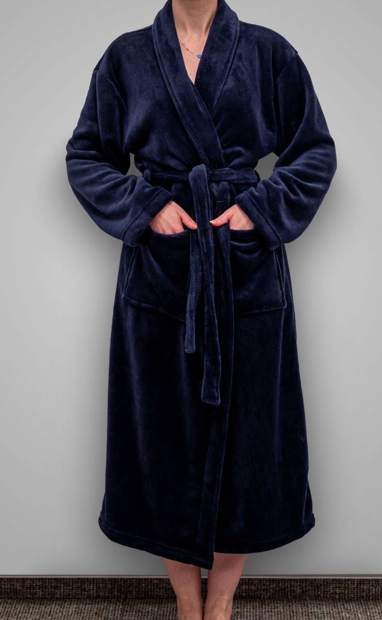 OLIMA CORAL FLEECE BATHROBE - Slika 3