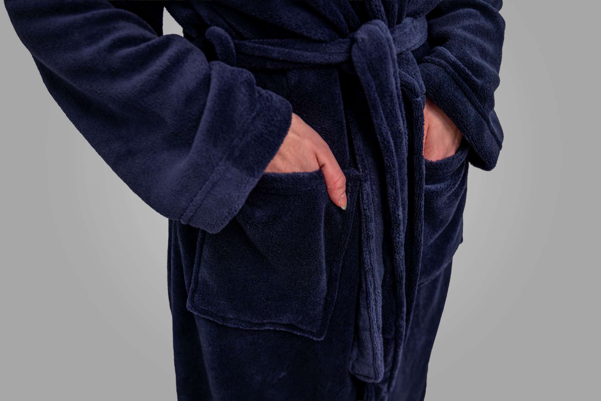 OLIMA CORAL FLEECE BATHROBE - Slika 4