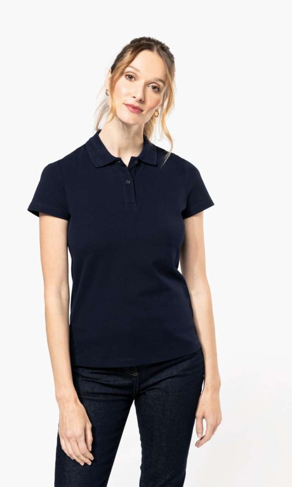 LADIES' SHORT-SLEEVED SUPIMA® POLO SHIRT