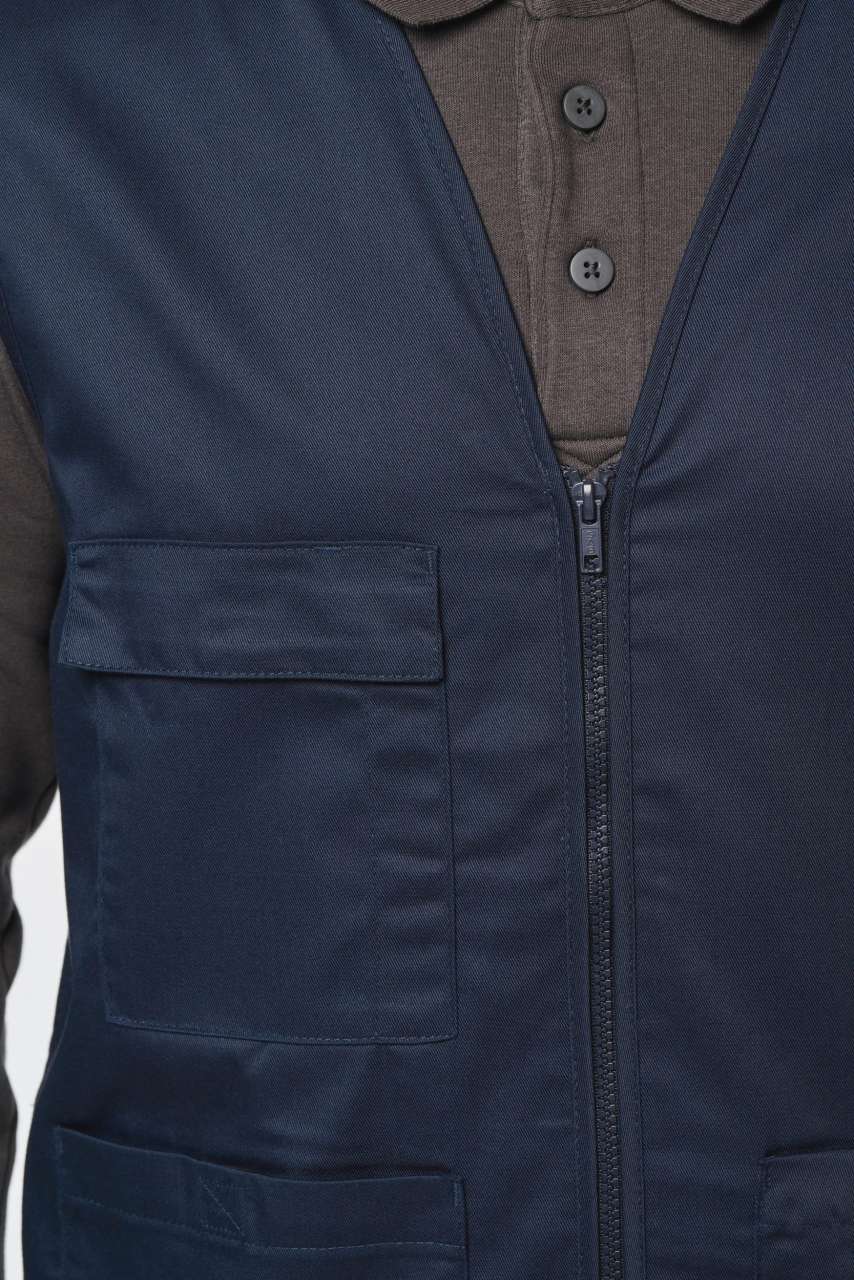 UNISEX POLYCOTTON MULTI-POCKET VEST - Slika 9