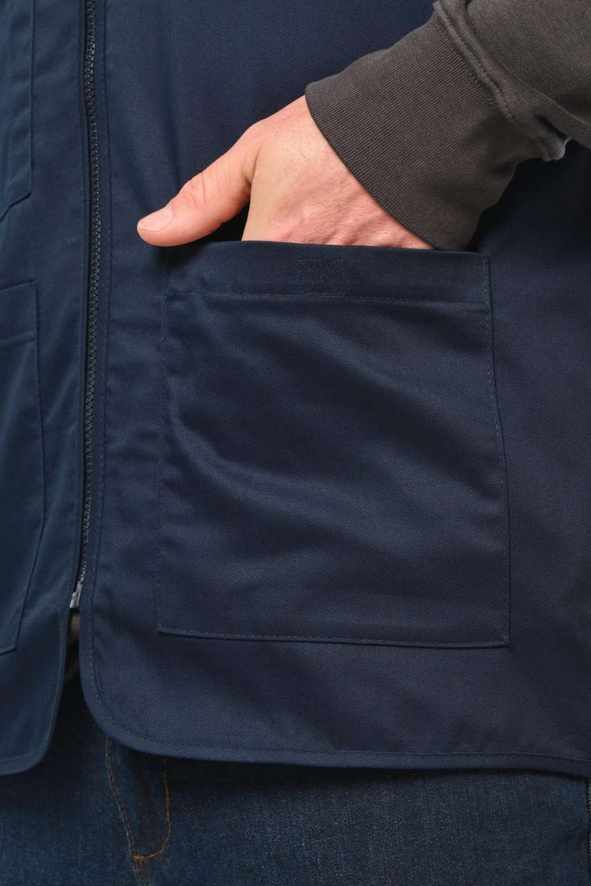 UNISEX POLYCOTTON MULTI-POCKET VEST - Slika 11