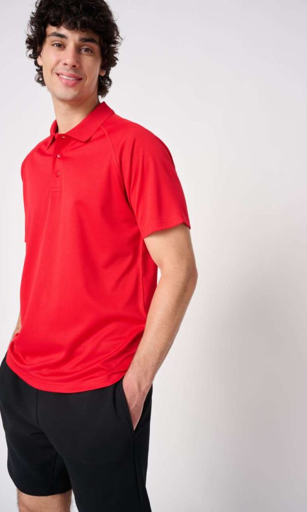 MEN'S BASIC POLYESTER POLO SHIRT