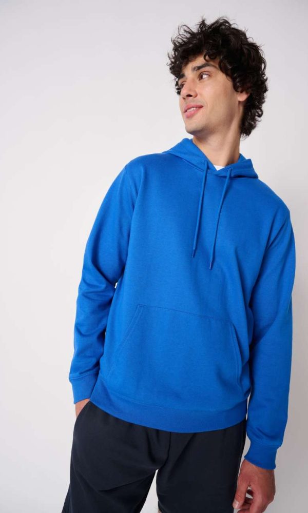 UNISEX BASIC HOODIE TUBULAR SWEATSHIRT