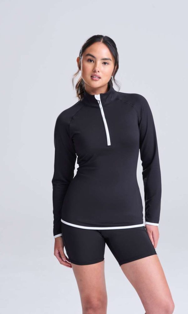 WOMEN'S COOL 1/2 ZIP SWEAT