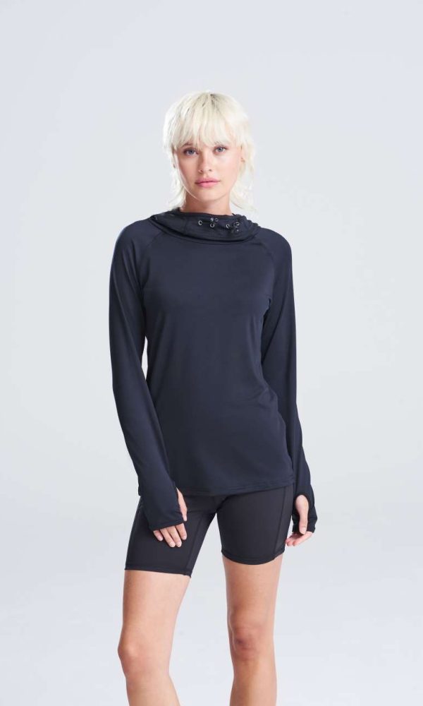 WOMEN'S COOL COWL NECK TOP