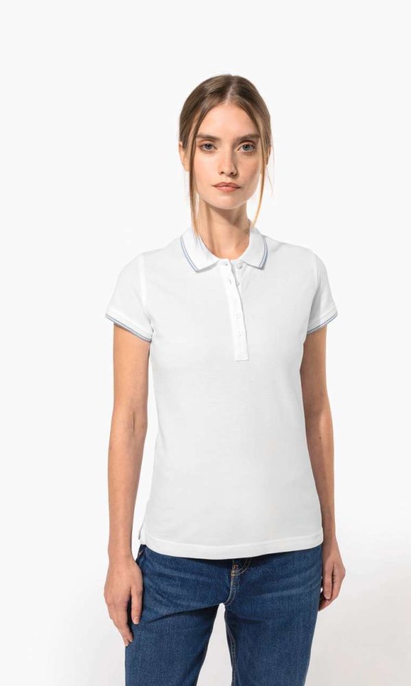 LADIES' SHORT-SLEEVED POLO SHIRT
