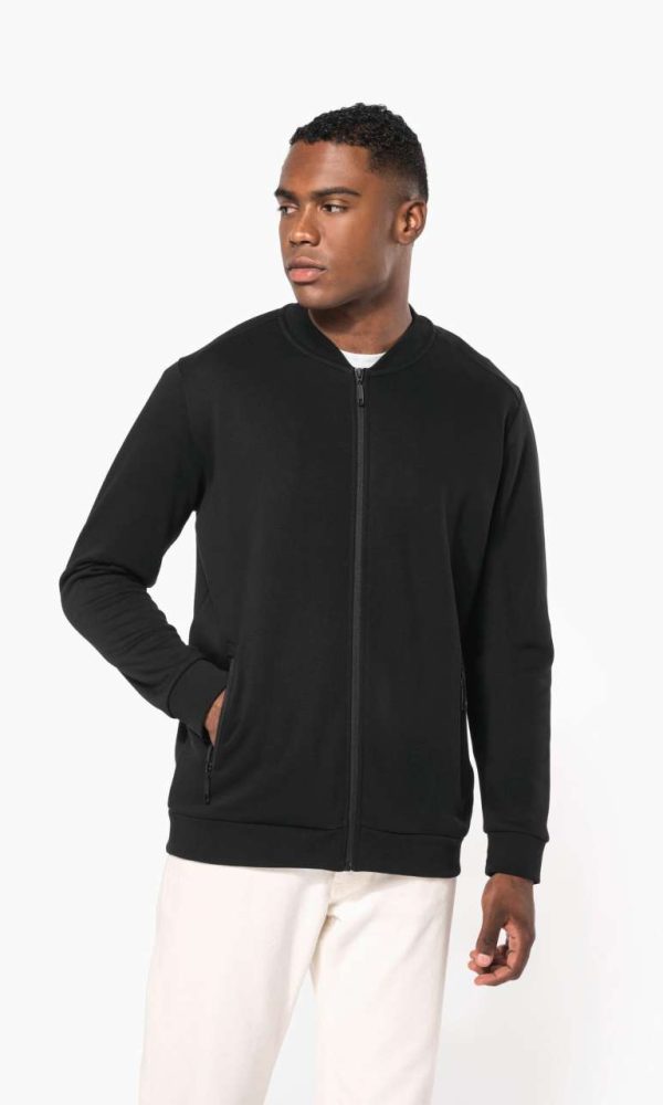 FULL ZIP FLEECE SWEATSHIRT