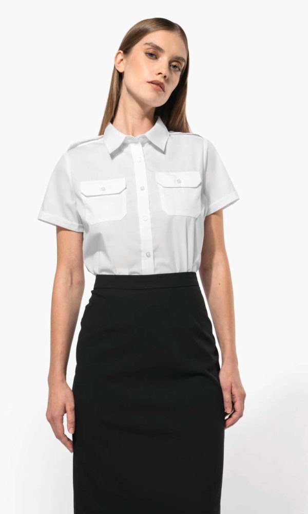 LADIES’ SHORT-SLEEVED PILOT SHIRT