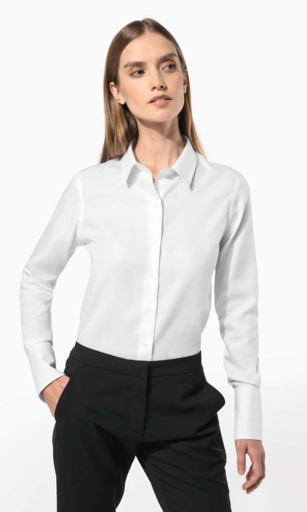 LADIES' LONG-SLEEVED NON-IRON SHIRT