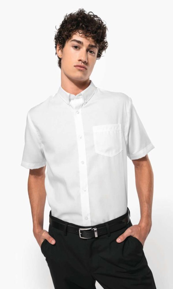 MEN'S SHORT-SLEEVED NON-IRON SHIRT