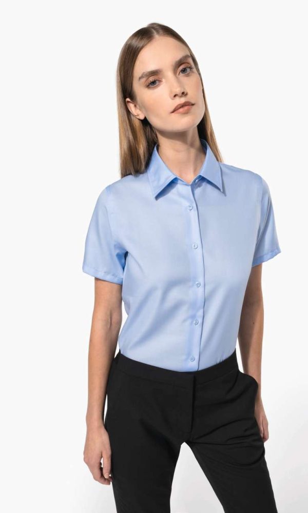 LADIES' SHORT-SLEEVED NON-IRON SHIRT