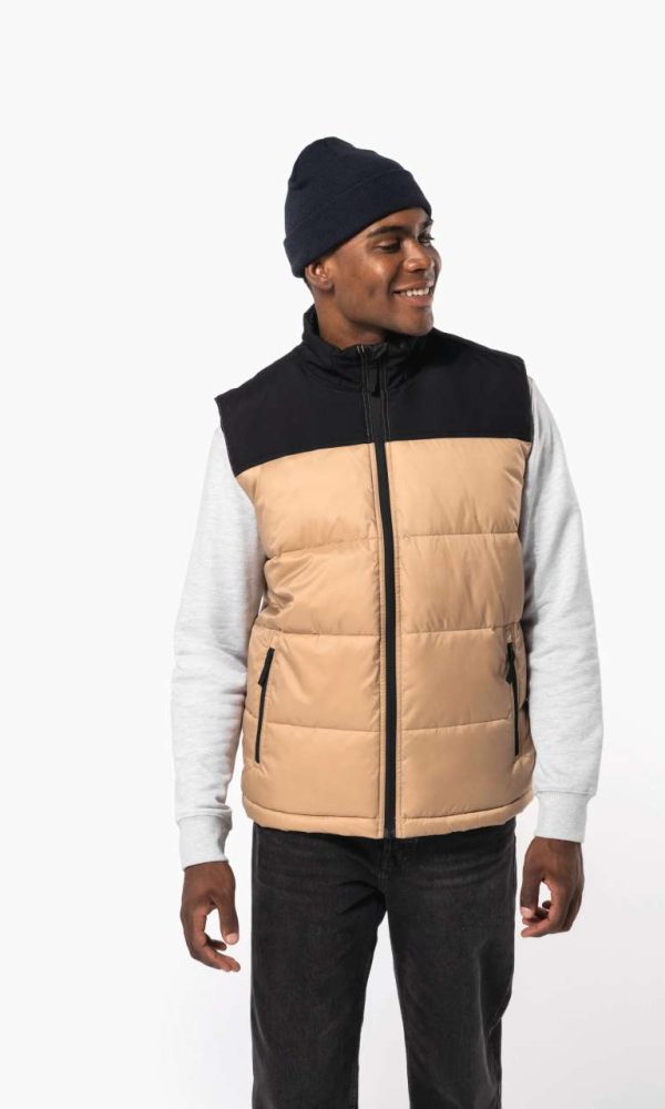 UNISEX BI-TONE PADDED BODYWARMER