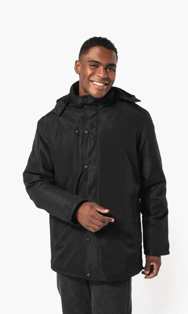 PARKA WITH REMOVABLE HOOD