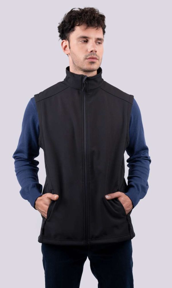 MEN’S 3-LAYER SOFTSHELL BODYWARMER