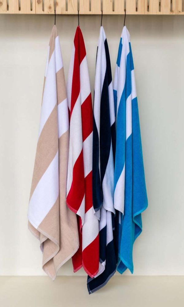 OLIMA „CLASSIC MARINE” BEACH VELOUR TOWEL