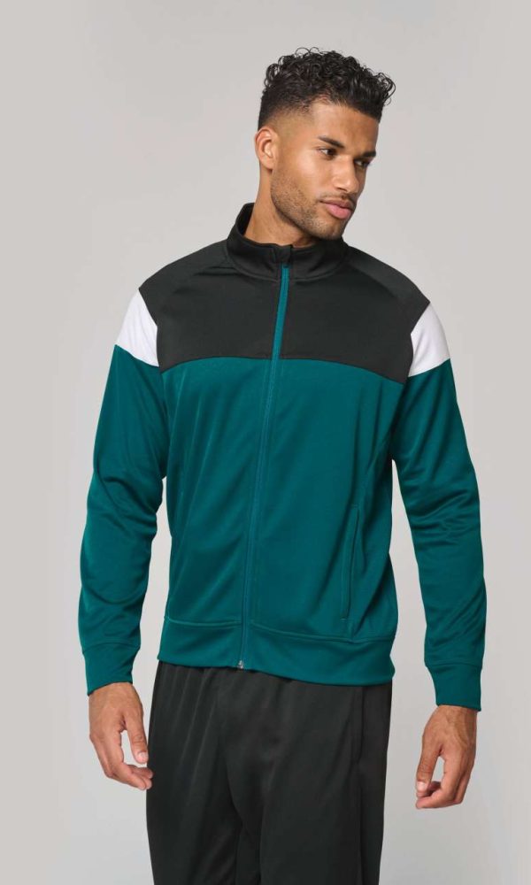ADULT ZIPPED TRACKSUIT JACKET