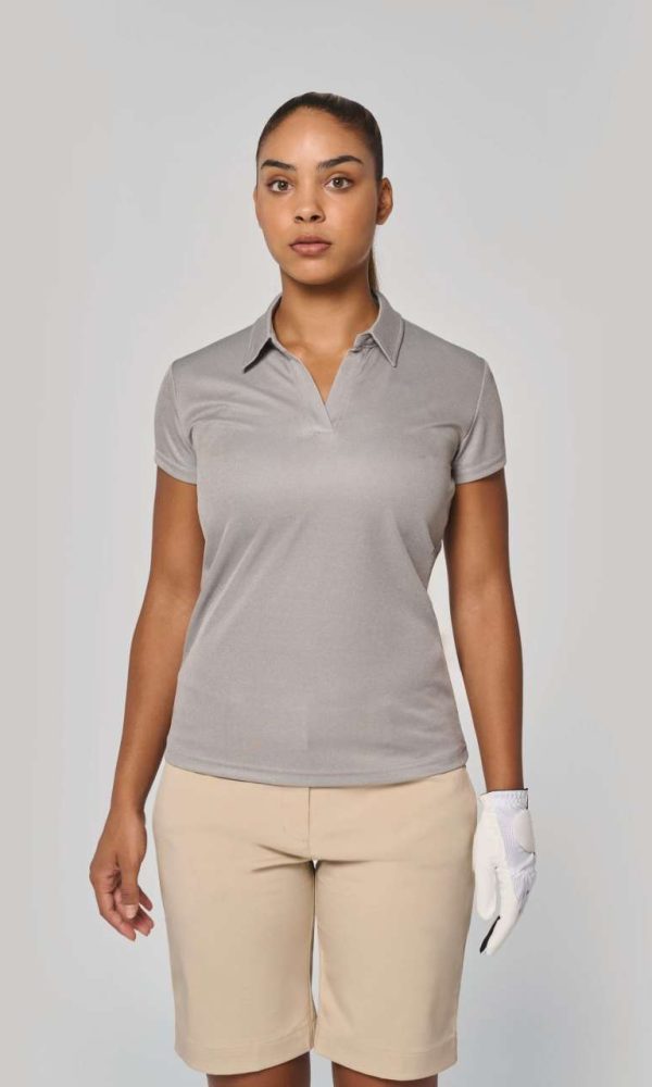 LADIES' SHORT-SLEEVED POLO SHIRT